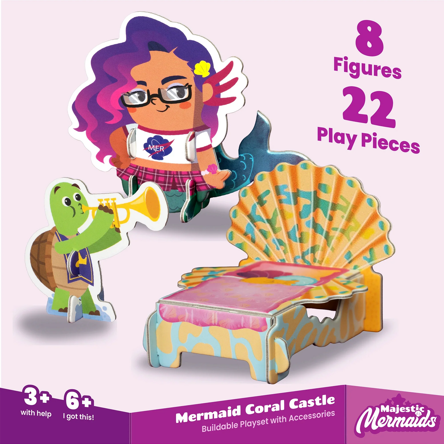 Majestic Mermaids Coral Castle Playset (50% off)