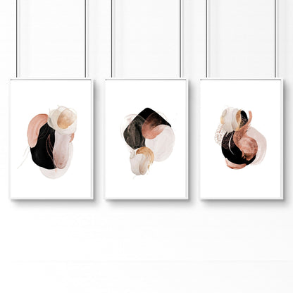 Modern print art | set of 3 wall art prints