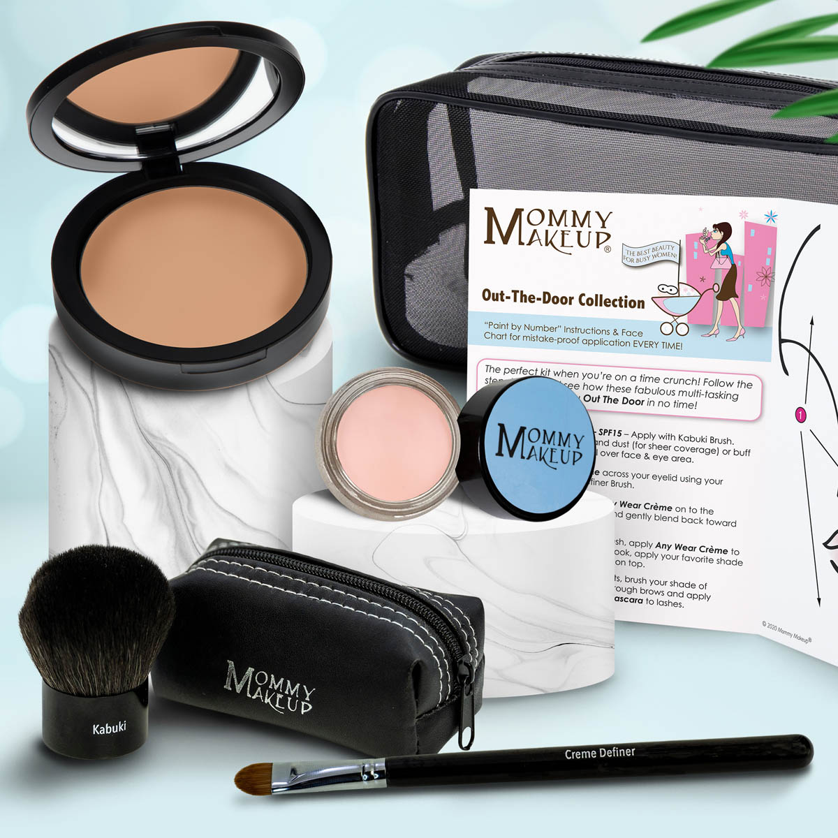 Out The Door Collection | Travel-friendly, Multi-tasking,Talc-free Makeup Set