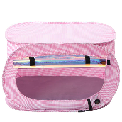 Pet Life "Enterlude" Electric Heating Wire Folding Travel Pet Tent Crate