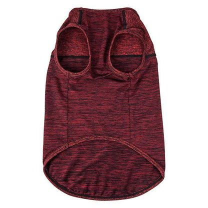 Pet Life ® Active 'Aero-Pawlse' Quick-Dry and 4-Way-Stretch Yoga Fitness Dog T-Shirt Tank Top