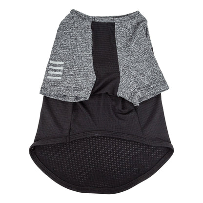 Pet Life ® Active 'Hybreed' 4-Way-Stretch Fitness Performance Dog T-Shirt