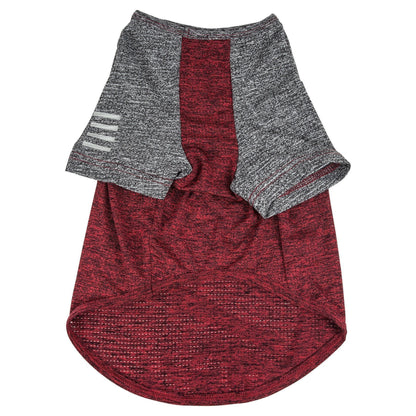 Pet Life ® Active 'Hybreed' 4-Way-Stretch Fitness Performance Dog T-Shirt