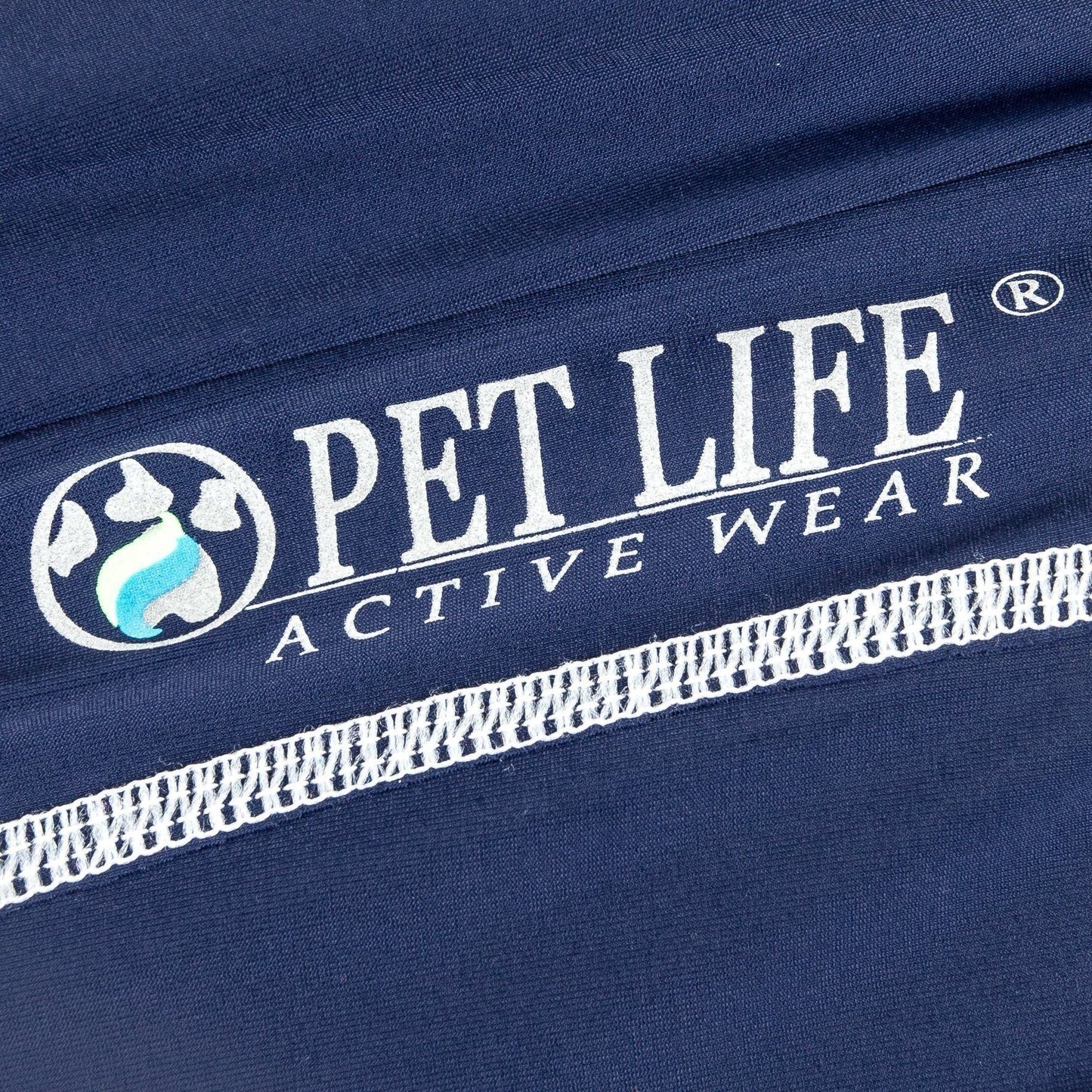 Pet Life ®  Active 'Racerbark' 4-Way-Stretch Yoga Fitness Dog T-Shirt Tank Top