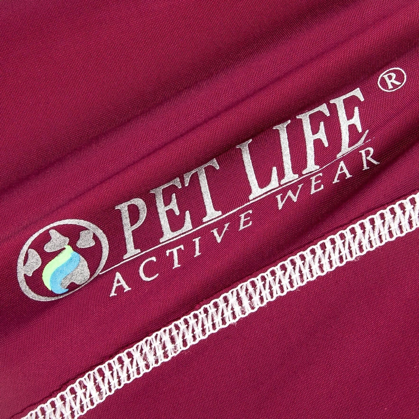 Pet Life ®  Active 'Racerbark' 4-Way-Stretch Yoga Fitness Dog T-Shirt Tank Top