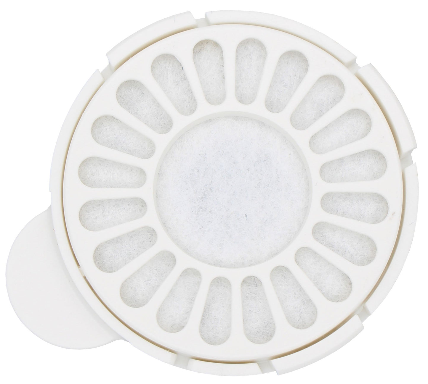 Pet Life ® 'Auto-Myst' 2-in-1 Filtered Water Dispenser and Food Bowl - Replacement Filters - 6 Pack