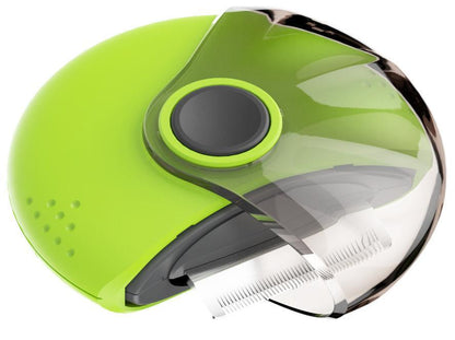 Pet Life ® 'Axler' Triple Rotating Rake Deshedder and Dematting Grooming Pet Comb