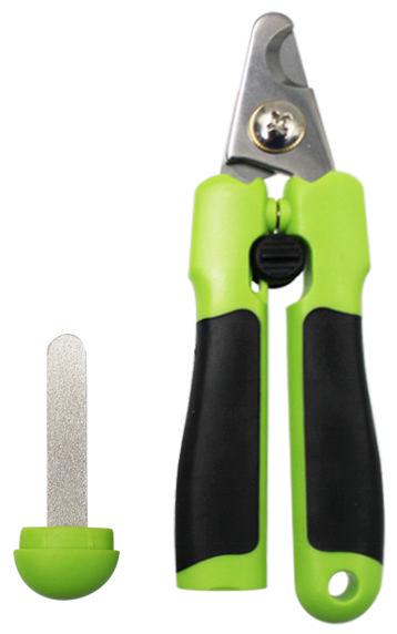 Pet Life ® 'Clip N' File' 2-in-1 Grooming Pet Nail Clipper with Built-in Concealed Filer