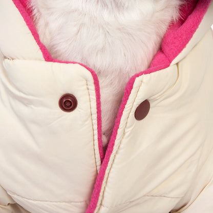 Pet Life ® Dual-Toned 3M Insulated Diamond Jeweled Pet Dog Jacket