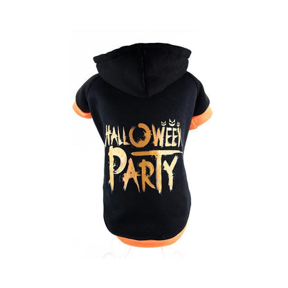 Pet Life ® LED Lighting Halloween Party Hooded Dog Costume Sweater w/ Included Batteries