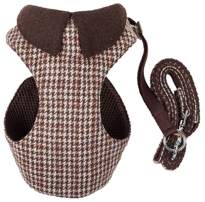 Pet Life ®  Luxe 'Houndsome' 2-In-1 Adjustable Designer Dog Harness and Leash