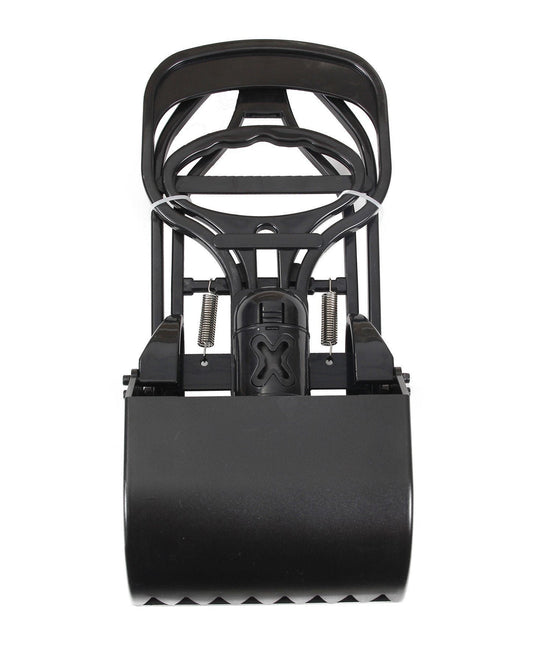 Pet Life ® Mini 'Squeeze-N-Scoop' Travel Collapsible Dog and Cat Kitty Litter Waste Pooper Scooper w/ Built-in Waste Bag Holder