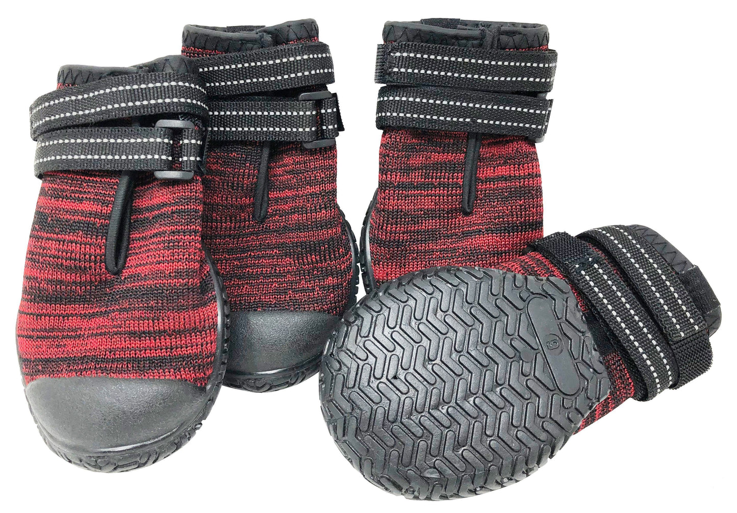 Pet Life ® 'Mud-Trax' Ankle Supporting and Performance Dog Shoes - Set Of 4