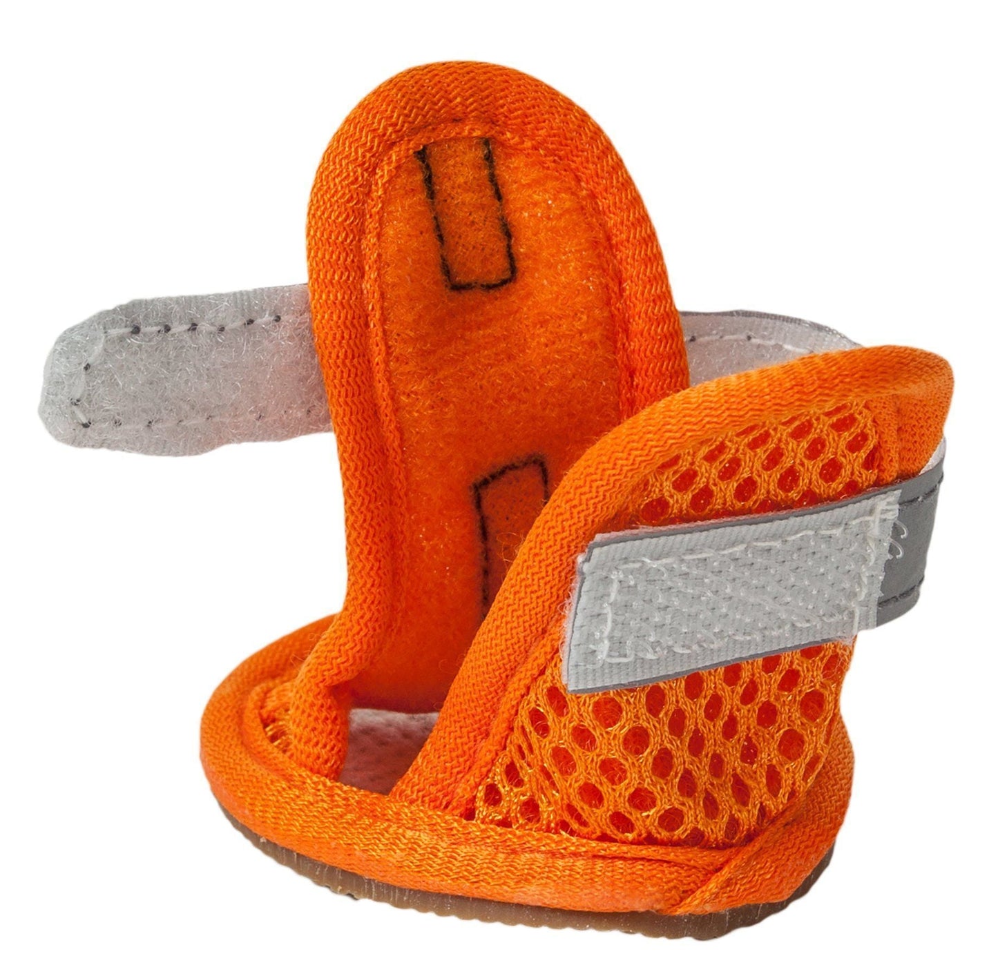 Pet Life ® 'Sporty-Supportive' Water-Resistant Mesh Dog Sandals Shoes- Set Of 4