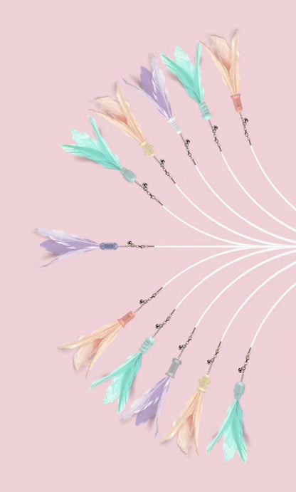 Pet Life ® 'Wander-cat' Customizeable and Extendable 10-in-1 Attachment Laser Cat Teaser