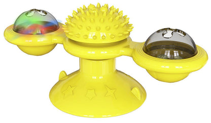 Pet Life ® 'Windmill' Rotating Suction Cup Spinning Cat Toy