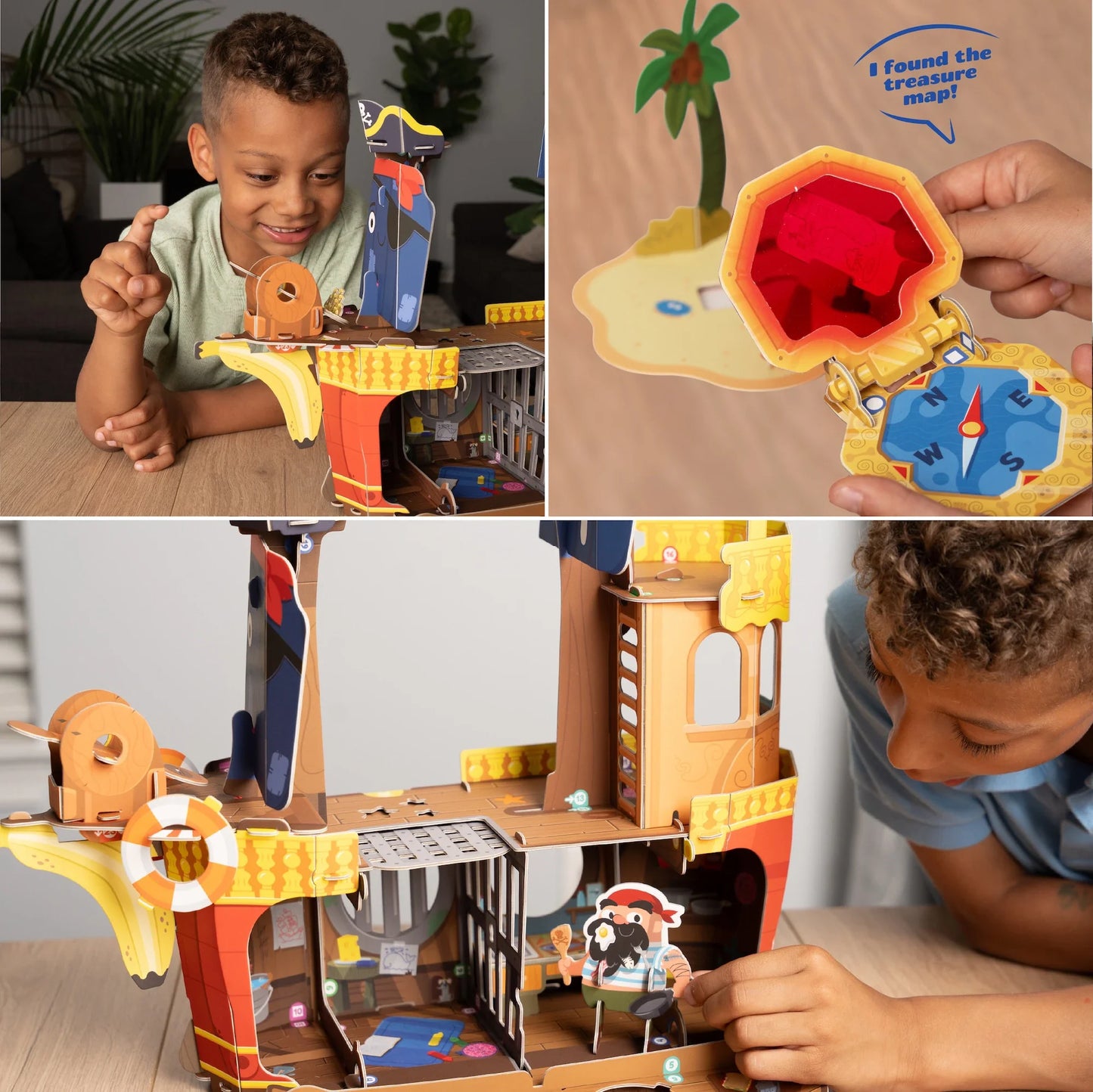 Plucky Pirates Banana-Rama Pirate Ship Playset (50% off)