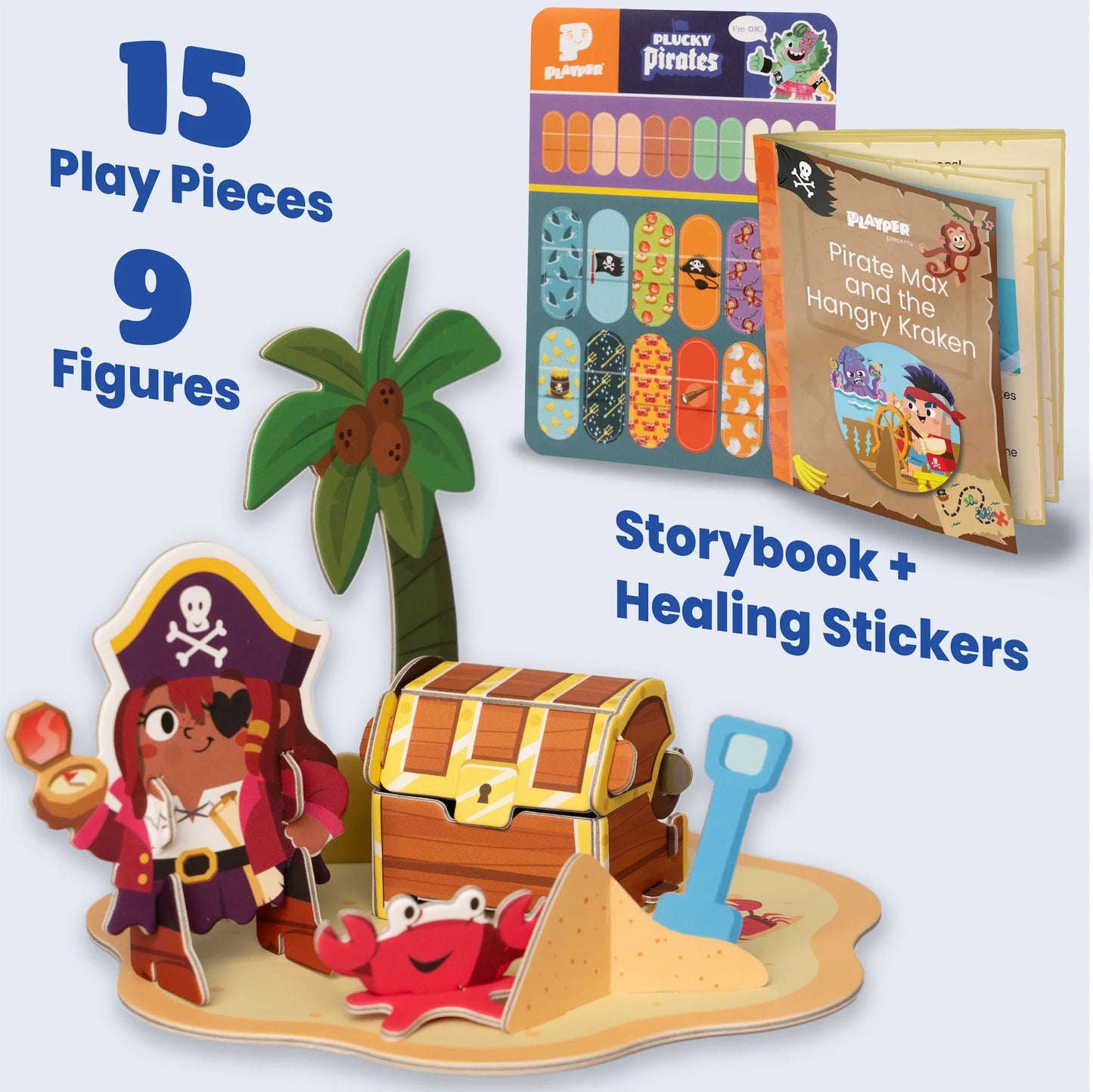 Plucky Pirates Banana-Rama Pirate Ship Playset (50% off)