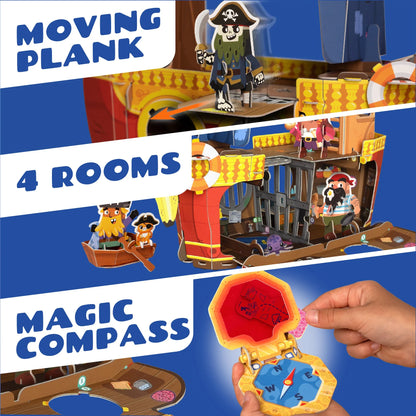 Plucky Pirates Banana-Rama Pirate Ship Playset (50% off)