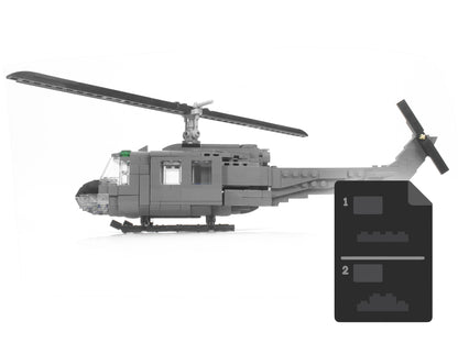 Huey Helicopter - Instructions Only