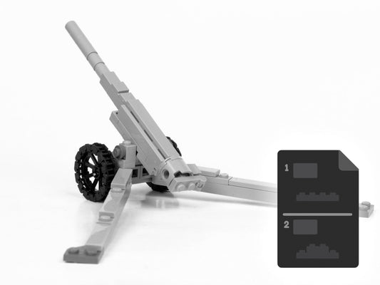 155mm French Howitzer - Instructions Only