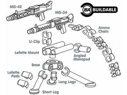 MG34 & 42 With Tripod