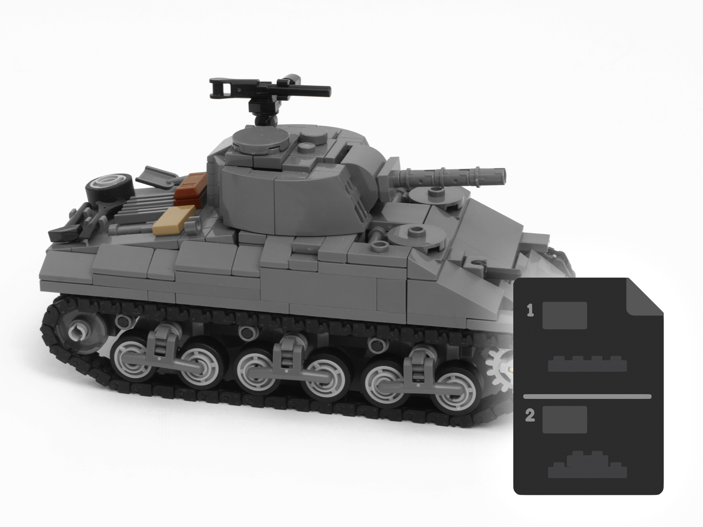 M4 Sherman - Instructions Only