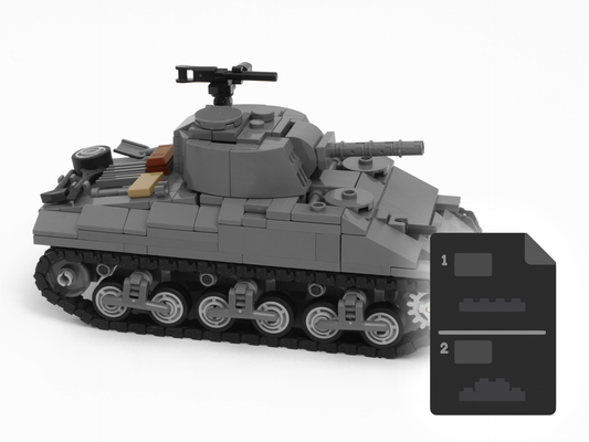 M4 Sherman - Instructions Only