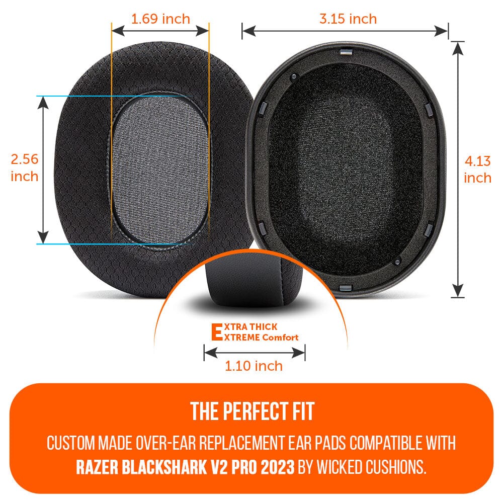 Razer Blackshark V2 Pro 2023 Earpads - WC FreeZe Cooling Gel
