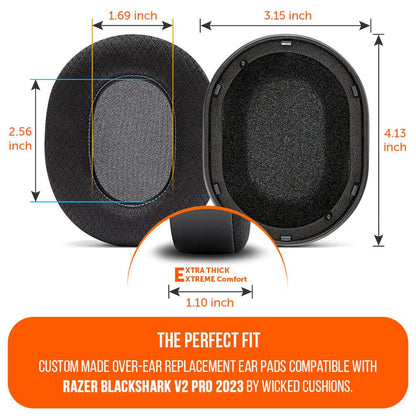 Razer Blackshark V2 Pro 2023 Earpads - WC FreeZe Cooling Gel