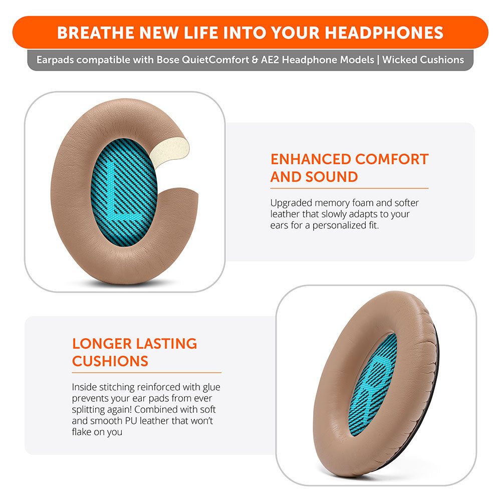 Replacement Ear Pads For Bose QC25