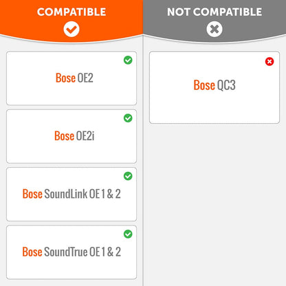 Replacement Ear Pads For Bose SoundLink & SoundTrue OE2 (On-EAR)