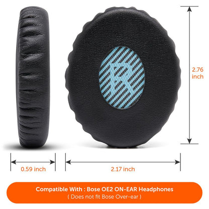 Replacement Ear Pads For Bose SoundLink & SoundTrue OE2 (On-EAR)