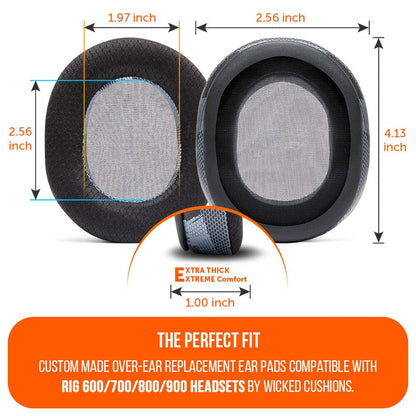 RIG 600, 700, 800 & 900 Series Earpads - WC FreeZe Cooling Gel