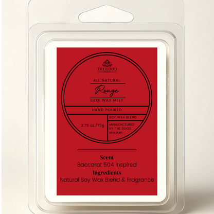 "Rouge" Luxe Hand-Poured Natural Soy Wax Melts - Baccarat 540 Inspired Fragrance