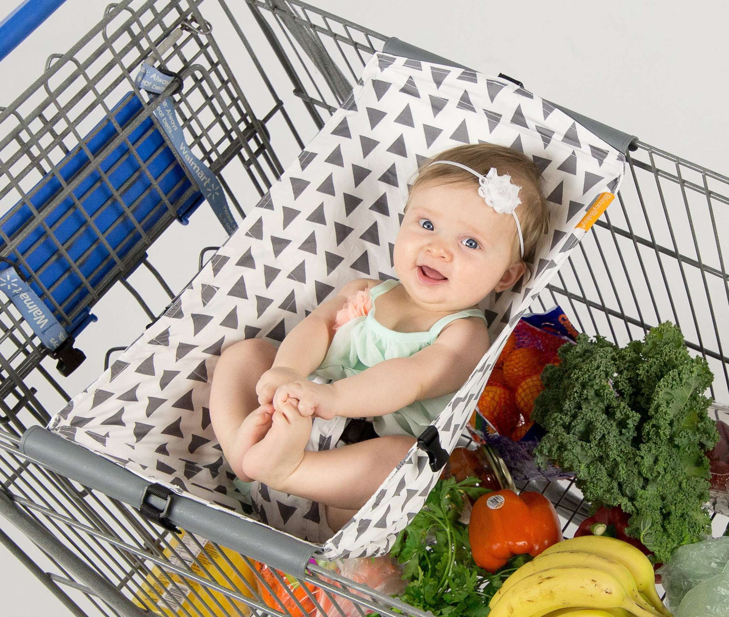 Baby Shopping Cart Hammock | Triangles