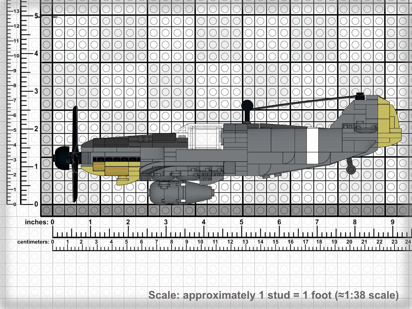 Messerschmitt BF 109 - Instructions Only