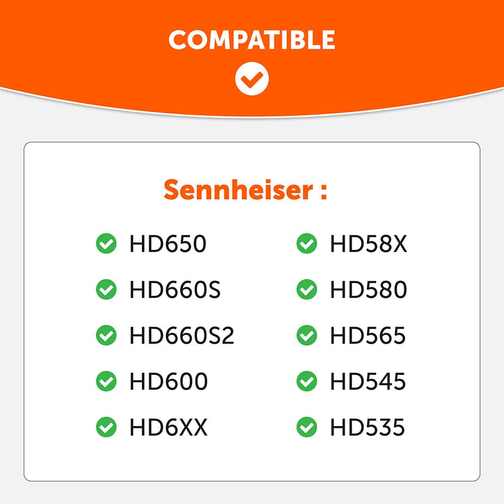 Sennheiser HD6XX & HD600 Gel Earpads - WC FreeZe HD