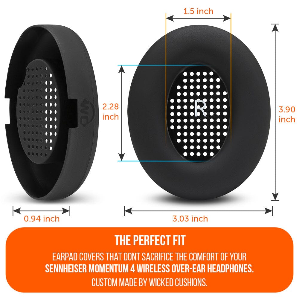 Sennheiser Momentum 4 Earpad Sweat Covers - WC SweatZ Momentum 4