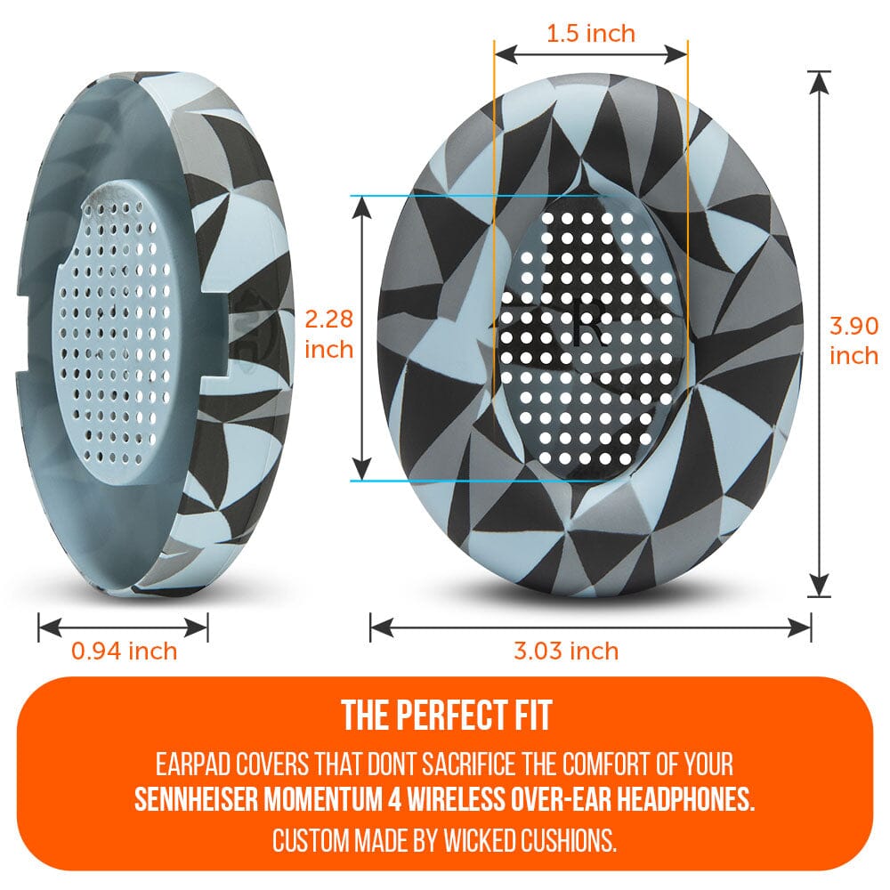 Sennheiser Momentum 4 Earpad Sweat Covers - WC SweatZ Momentum 4