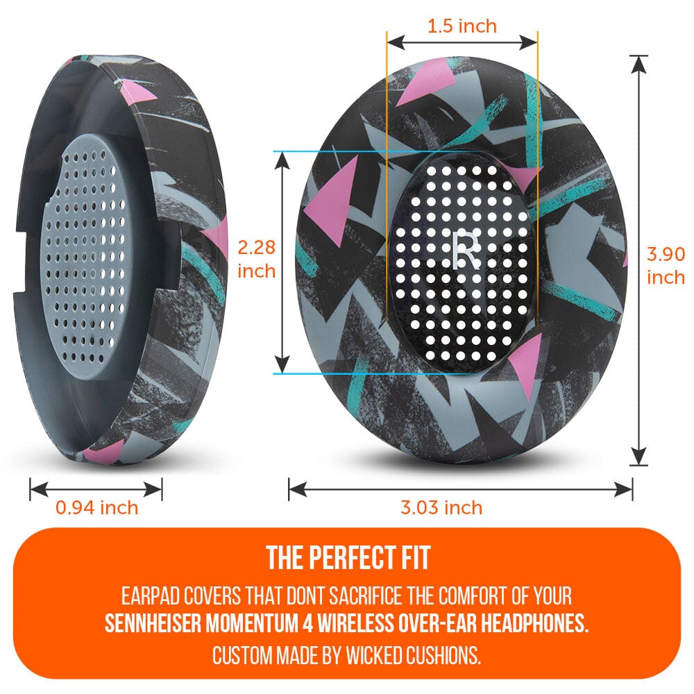 Sennheiser Momentum 4 Earpad Sweat Covers - WC SweatZ Momentum 4