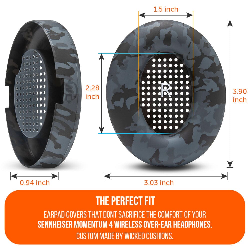 Sennheiser Momentum 4 Earpad Sweat Covers - WC SweatZ Momentum 4