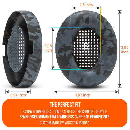 Sennheiser Momentum 4 Earpad Sweat Covers - WC SweatZ Momentum 4