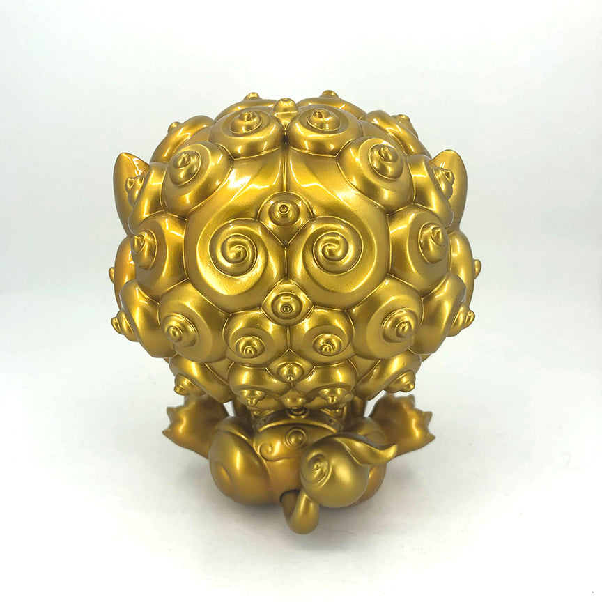 Shi-Shi the Tiny Guardian 6-inch Resin Statue - Gold Edition