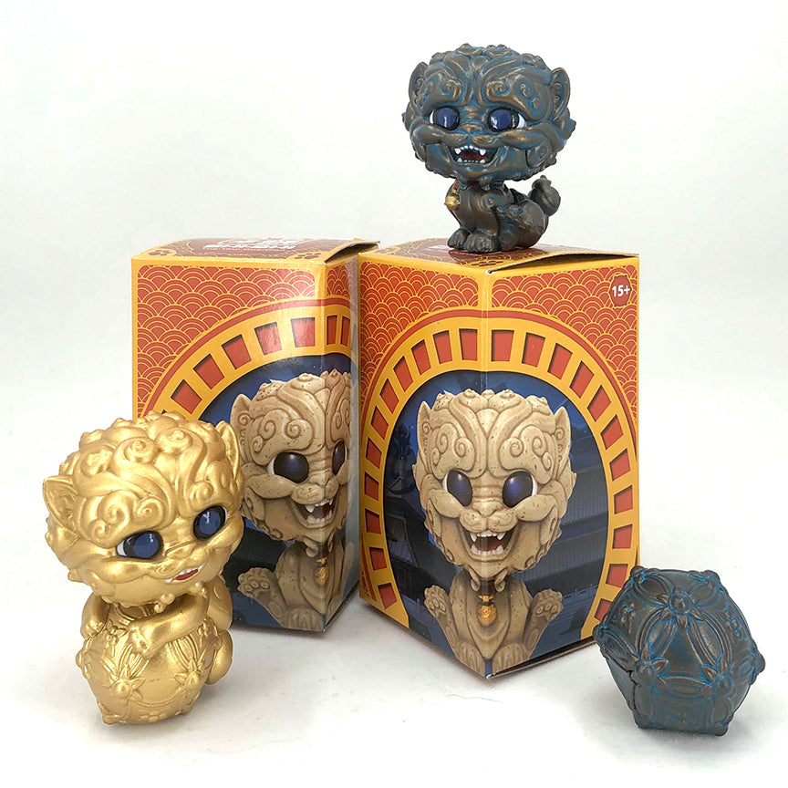 Shi-Shi the Tiny Guardian Mini Figure Full Set incl Chase