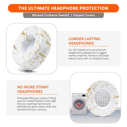 Small WC SweatZ Protective Headphone Earpad Covers