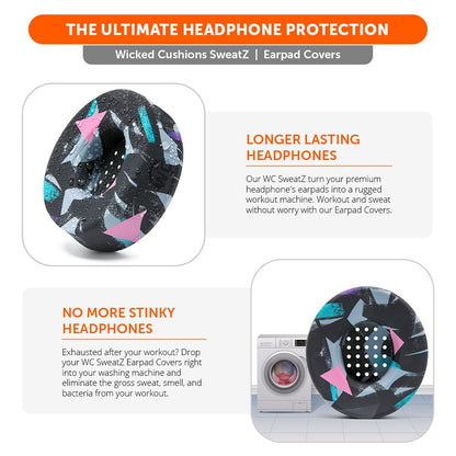 Small WC SweatZ Protective Headphone Earpad Covers