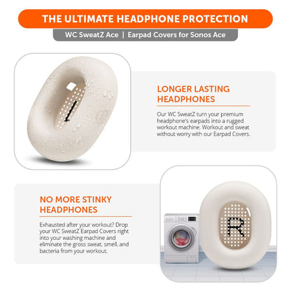 Sonos Ace Earpad Sweat Covers - WC SweatZ Ace