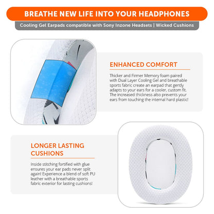 Sony Inzone H9 Earpads - WC FreeZe Cooling Gel