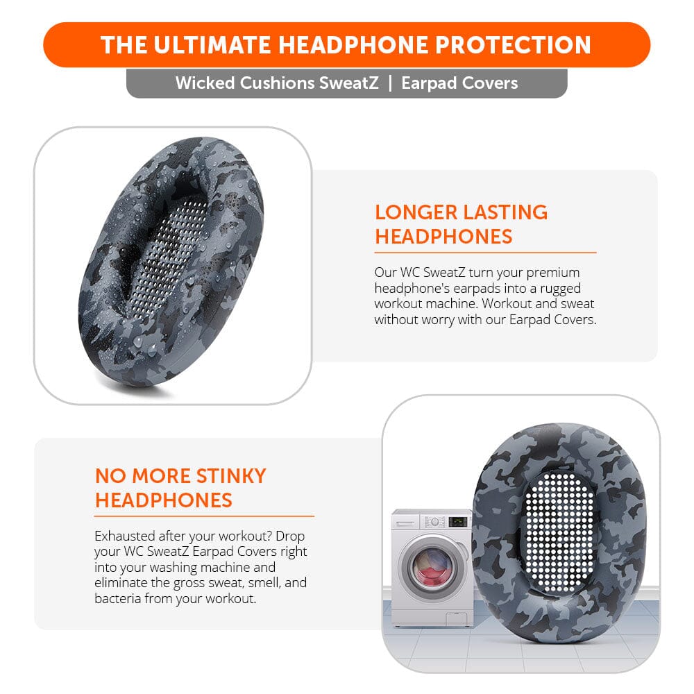 Sony WH-1000XM5 Earpad Sweat Covers - WC SweatZ